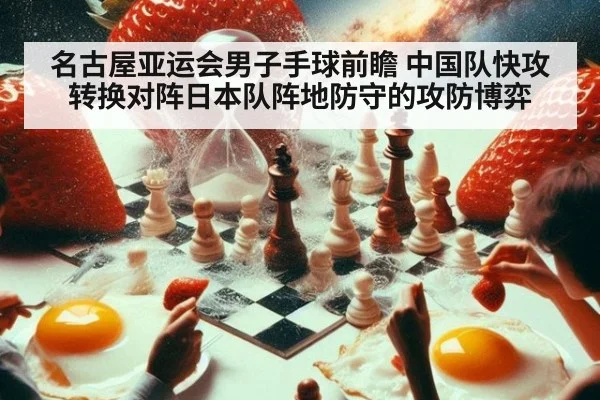 名古屋亚运会男子手球前瞻 中国队快攻转换对阵日本队阵地防守的攻防博弈